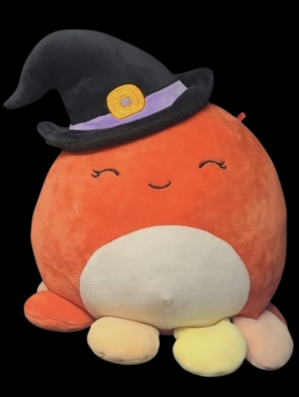 Original Squishmallow "DeTra The Octopus Halloween Plush Wearing A Witch…